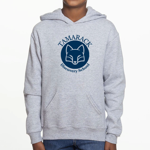 Jerzees 8 Oz., 50/50 Nublend Hooded Pullover Youth -- Athletic Heather