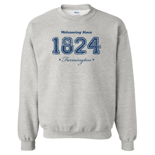 Welcoming Since 1824 Heavy Blend Crewneck Sweatshirt