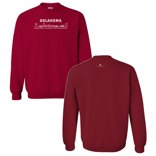 Gildan Heavy Blend Crew Neck Sweatshirt -- Cardinal Red