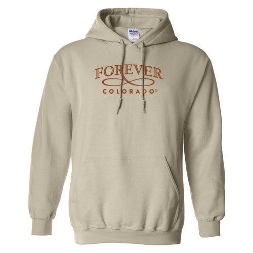 Forever Colorado Heavy Blend Hooded Sweatshirt -- Sand