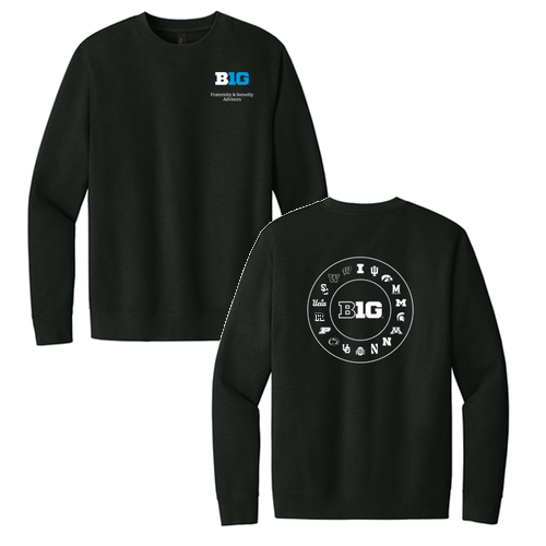 V.I.T. Fleece Crew -- Black