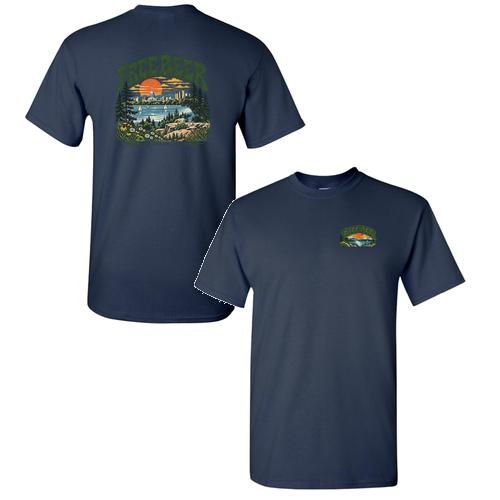 Gildan Heavy Cotton Basic T-Shirt -- Navy
