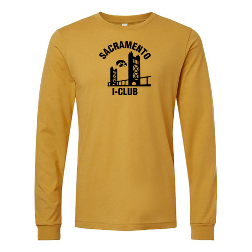 Bella+Canvas Unisex Heather Cvc Long Sleeve Tee- Heathers -- Heather Mustard