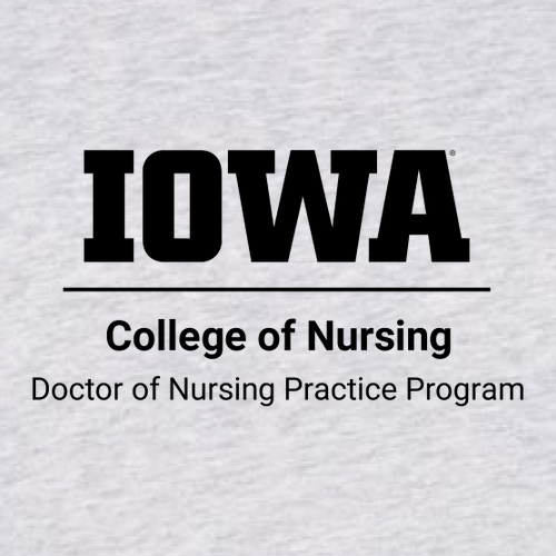 Doctor of Nursing Practice Hoodie -- Light Heather Grey
