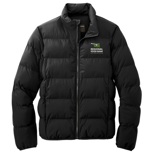 Mercer+Mettle Puffy Jacket Embroidered-- Deep Black