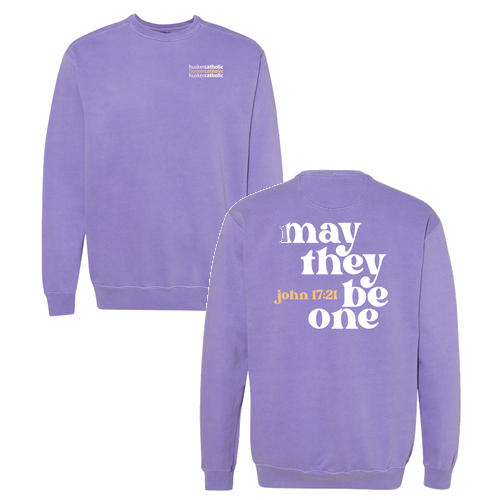 Comfort Colors Adult Crewneck Sweatshirt -- Violet