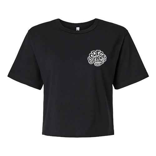 Bodega's Ladies Boxy Tee -- Black