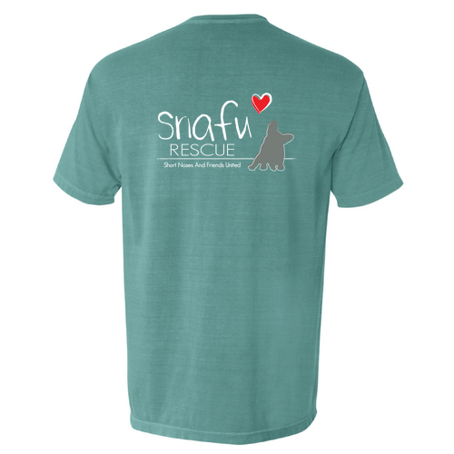 Comfort Colors Short Sleeve Pocket Tee -- Sea Foam