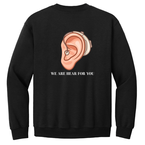 Gildan Heavy Blend Crew Neck Sweatshirt -- Black