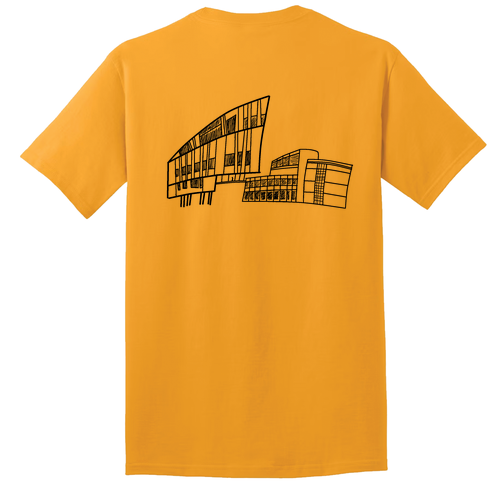 Port and Company 5.4 oz Cotton T-Shirt -- Gold
