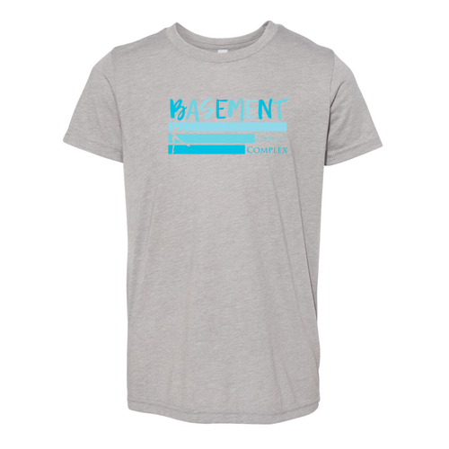 Bella Canvas Youth Triblend Jersey Short Sleeve Tee -- Athletic Grey Triblend
