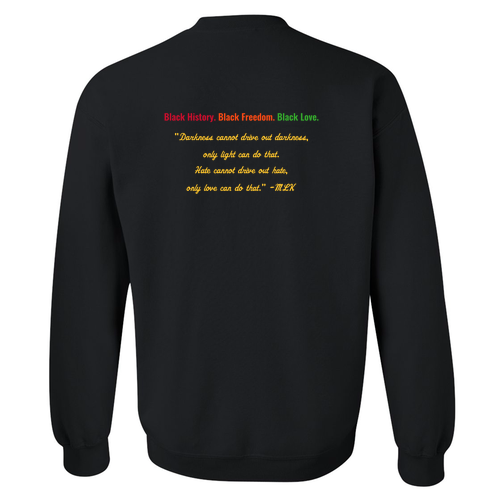 Gildan Heavy Blend Crew Neck Sweatshirt -- Black