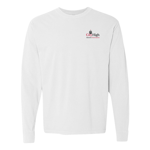 Comfort Colors Ringspun Long Sleeve Tee -- White