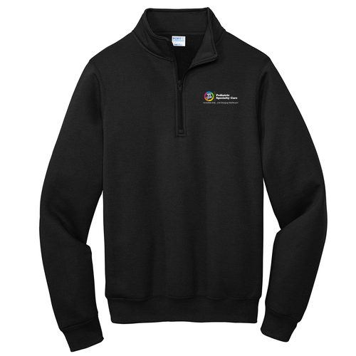 Quarter-Zip Pullover -- Jet Black