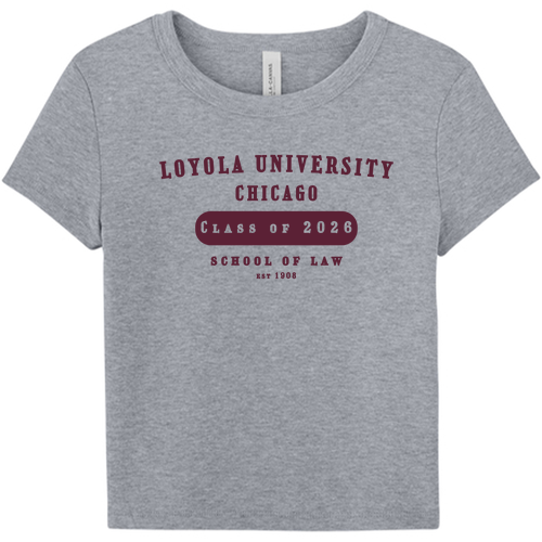 Class of 2026 Baby Tee -- Athletic Heather