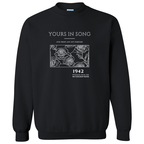 Gildan Heavy Blend Crew Neck Sweatshirt -- Black