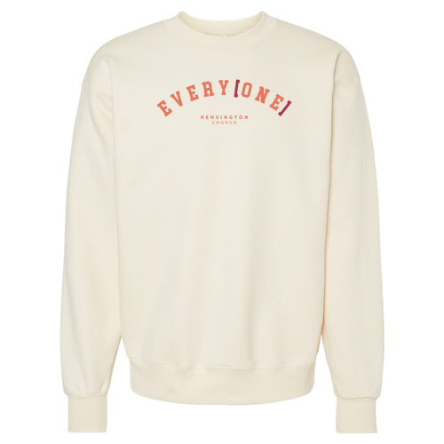 EVERY[ONE] Hanes Ultimate Crewneck-- Natural