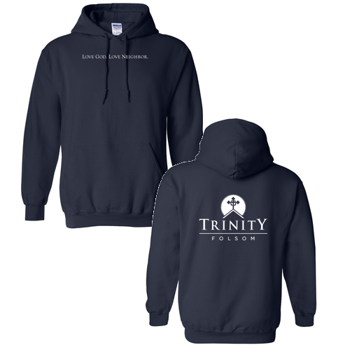 Gildan Heavy Blend Hooded Sweatshirt -- Navy