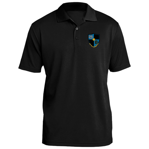 Crest -- Racer Mesh Polo -- Black
