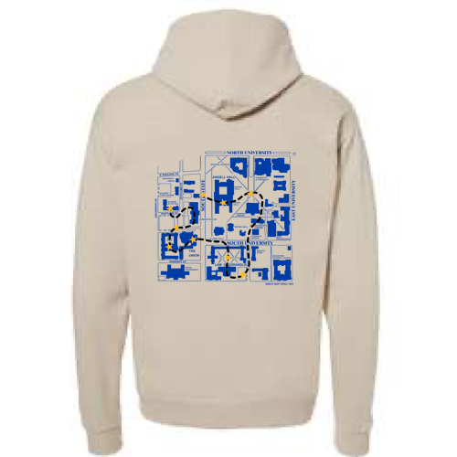 Unisex Hooded Sweatshirt -- Sand