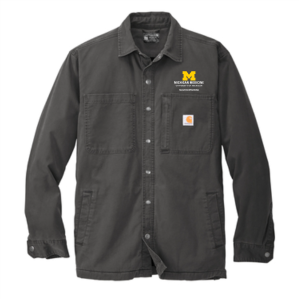 Men/Unisex Carhartt Rugged Flex Fleece-Lined Shirt Jacket -- Shadow Grey, $83
