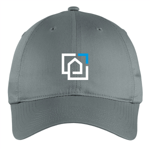 Men/Unisex Nike Golf Unstructured Twill Hat -- Dark Grey -- Logo Only