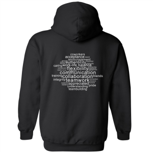 Unisex Gildan Heavy Blend Hooded Sweatshirt -- Black