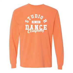 Unisex Comfort Colors Ringspun Long Sleeve Tee -- Melon
