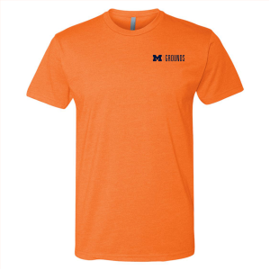 Men/Unisex Next Level Soft Fitted CVC Tee -- Orange, $12