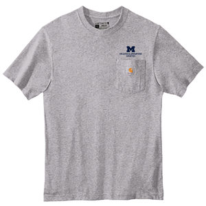 Men/Unisex Carhartt Tall Workwear Pocket Short Sleeve T-Shirt -- Heather Grey, Logistics, $36