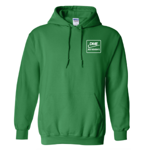 Unisex Gildan Heavy Blend Hooded Sweatshirt -- Irish Green