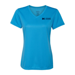 Ladies Augusta Wicking T-Shirt -- Power Blue, $10