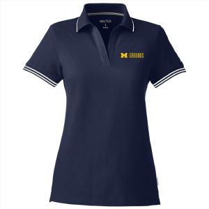 Ladies Nautica Deck Polo -- Nautica Navy / Wh, $55