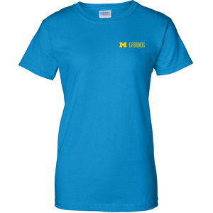 Ladies Gildan Ultra Cotton Basic T-Shirt -- Sapphire, $10