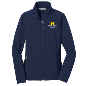 Ladies Port Authority Core Soft Shell Jacket -- Dress Blue Navy, $46