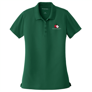 Ladies Dry Zone UV Micro Mesh Polo -- Deep Forest Green