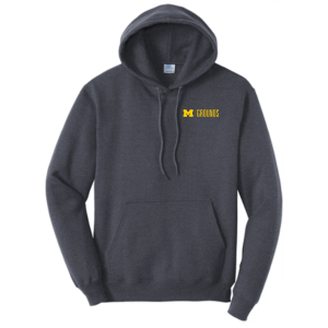 Men/Unisex Port and Company Tall Core Fleece Pullover Hooded Sweatshirt -- Heather Navy, $28