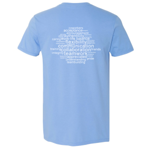 Unisex Gildan SoftStyle Fitted T-Shirt -- Carolina Blue