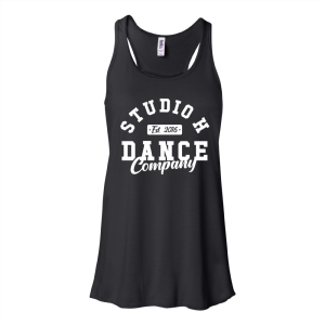 Ladies Bella Canvas Lightweight Flowy Tank -- Black