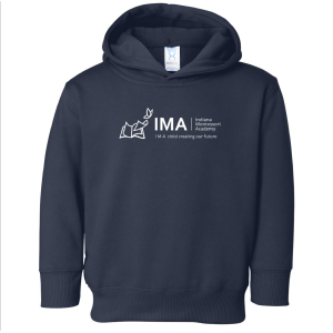 Toddler Hooded Sweatshirt -- Navy