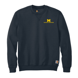 Men/Unisex Carhartt Midweight Crewneck Sweatshirt -- New Navy, $63