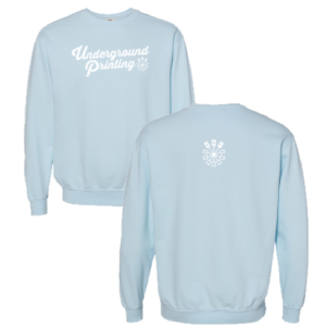 Unisex Comfort Colors Crewneck Sweatshirt -- Chambray