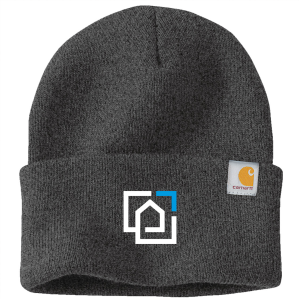 Men/Unisex Carhartt Watch Hat 2.0 -- Coal Heather -- Logo Only