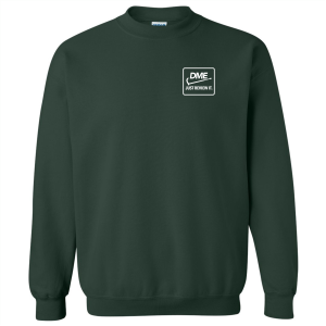 Unisex Gildan Heavy Blend Crew Neck Sweatshirt -- Forest Green