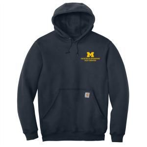 Men/Unisex Carhartt Tall Midweight Hooded Sweatshirt  -- New Navy, Fleet Services, $70