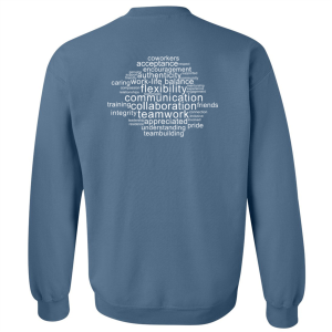 Unisex Gildan Heavy Blend Crew Neck Sweatshirt -- Indigo Blue