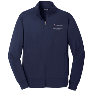 Men/Unisex Sport-Tek Sport-Wick Fleece Full-Zip Jacket -- Navy