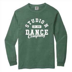 Unisex Comfort Colors Ringspun Long Sleeve Tee -- Light Green
