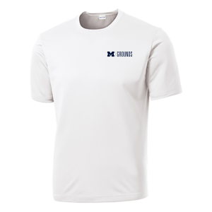 Men/Unisex Sport Tek Wicking Competitor Tee -- White, $11