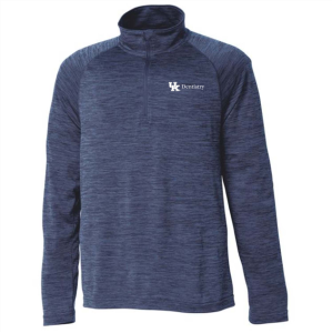 Men/Unisex Charles River Mens Space Dye Performance Pullover -- Navy